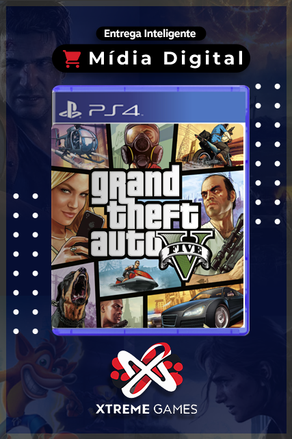 GTA V PS4 | MÍDIA DIGITAL