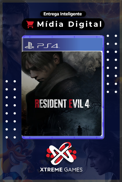 RESIDENT EVIL 4 REMAKE PS4 | MÍDIA DIGITAL