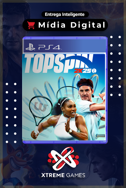 TOPSPIN 2K25 PS4 | MÍDIA DIGITAL